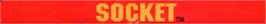 Top of cartridge artwork for Socket on the Sega Genesis.